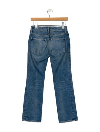 B Sides Mid-Rise Straight Leg Jeans