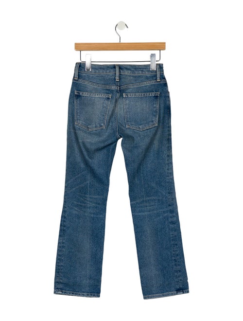 B Sides Mid-Rise Straight Leg Jeans