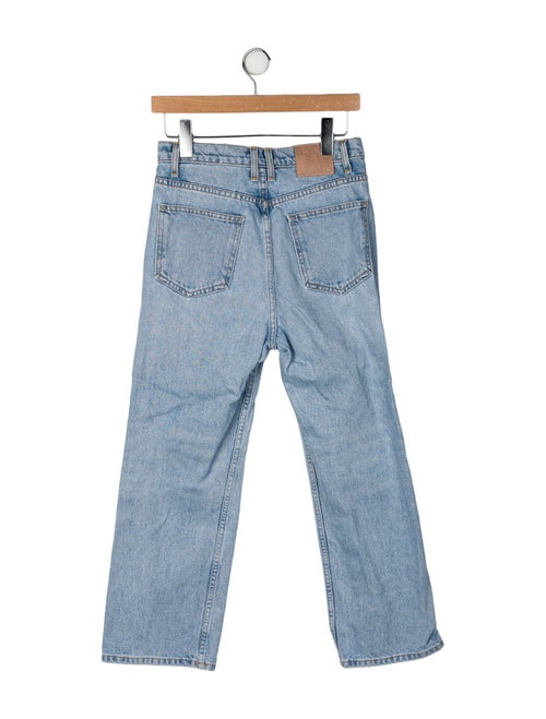 B Sides High-Rise Straight Leg Jeans