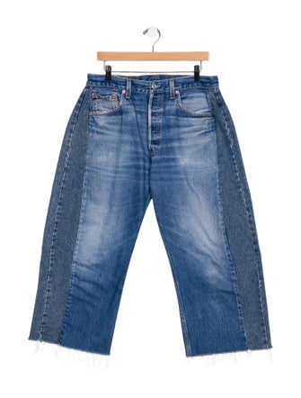 B Sides High-Rise Wide Leg Jeans