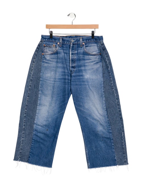 B Sides High-Rise Wide Leg Jeans