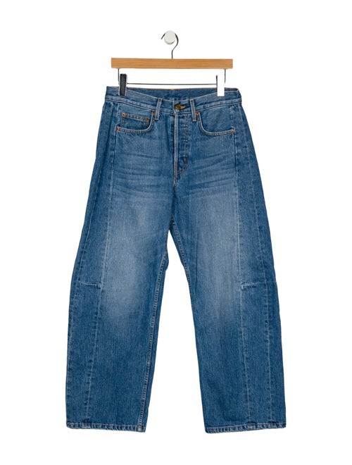 B Sides High-Rise Wide Leg Jeans