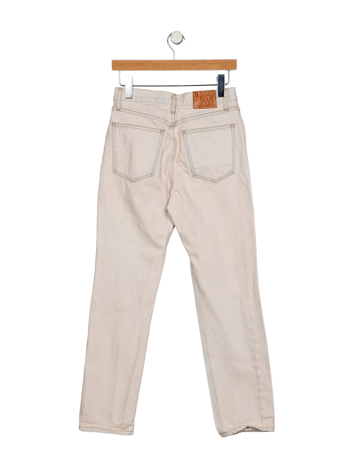 B Sides High-Rise Straight Leg Jeans