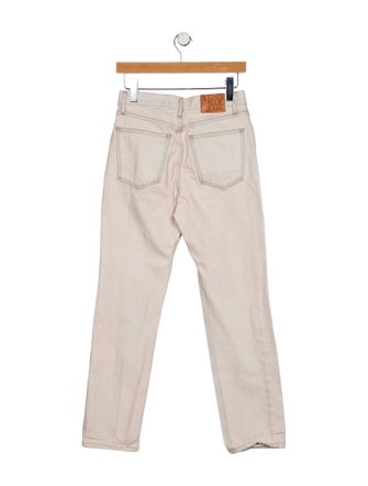 B Sides High-Rise Straight Leg Jeans