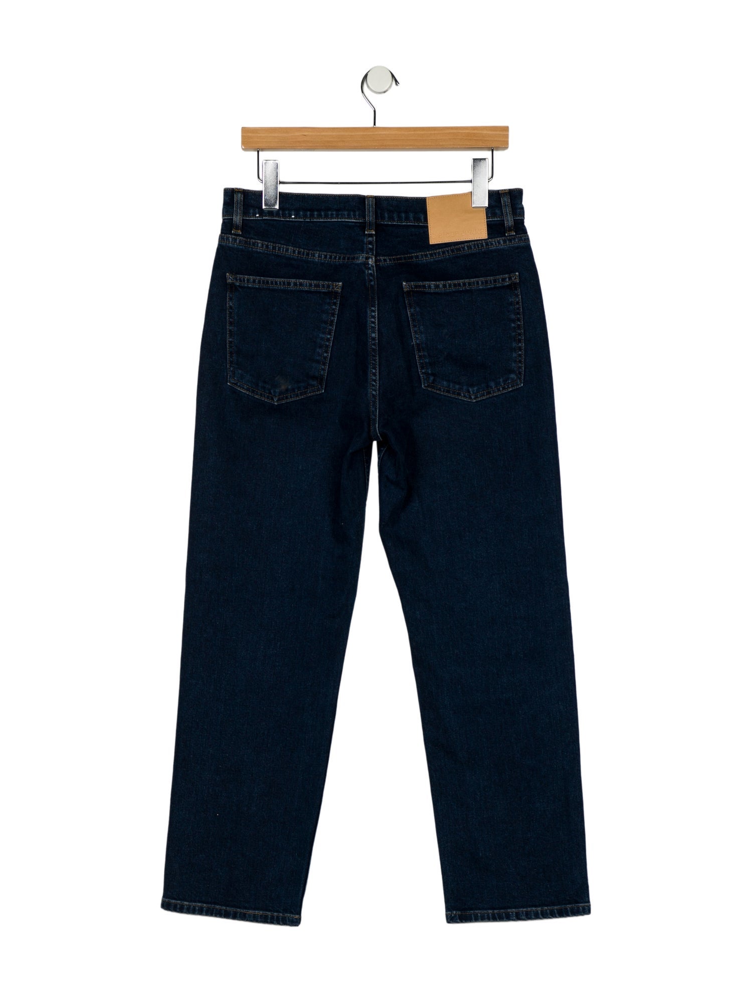 B Sides High-Rise Straight Leg Jeans