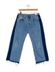 B Sides Mid-Rise Wide Leg Jeans
