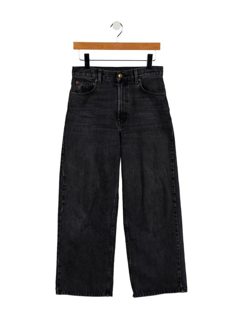 B Sides High-Rise Wide Leg Jeans