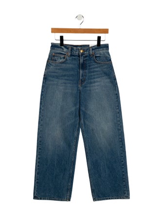 B Sides High-Rise Wide Leg Jeans