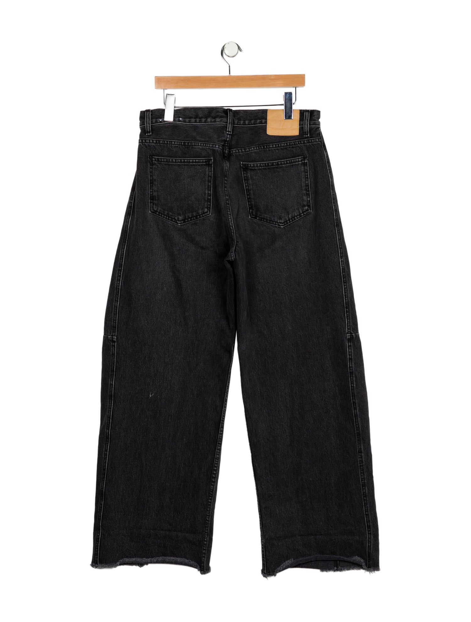 B Sides High-Rise Wide Leg Jeans