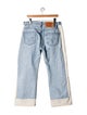 B Sides Mid-Rise Wide Leg Jeans