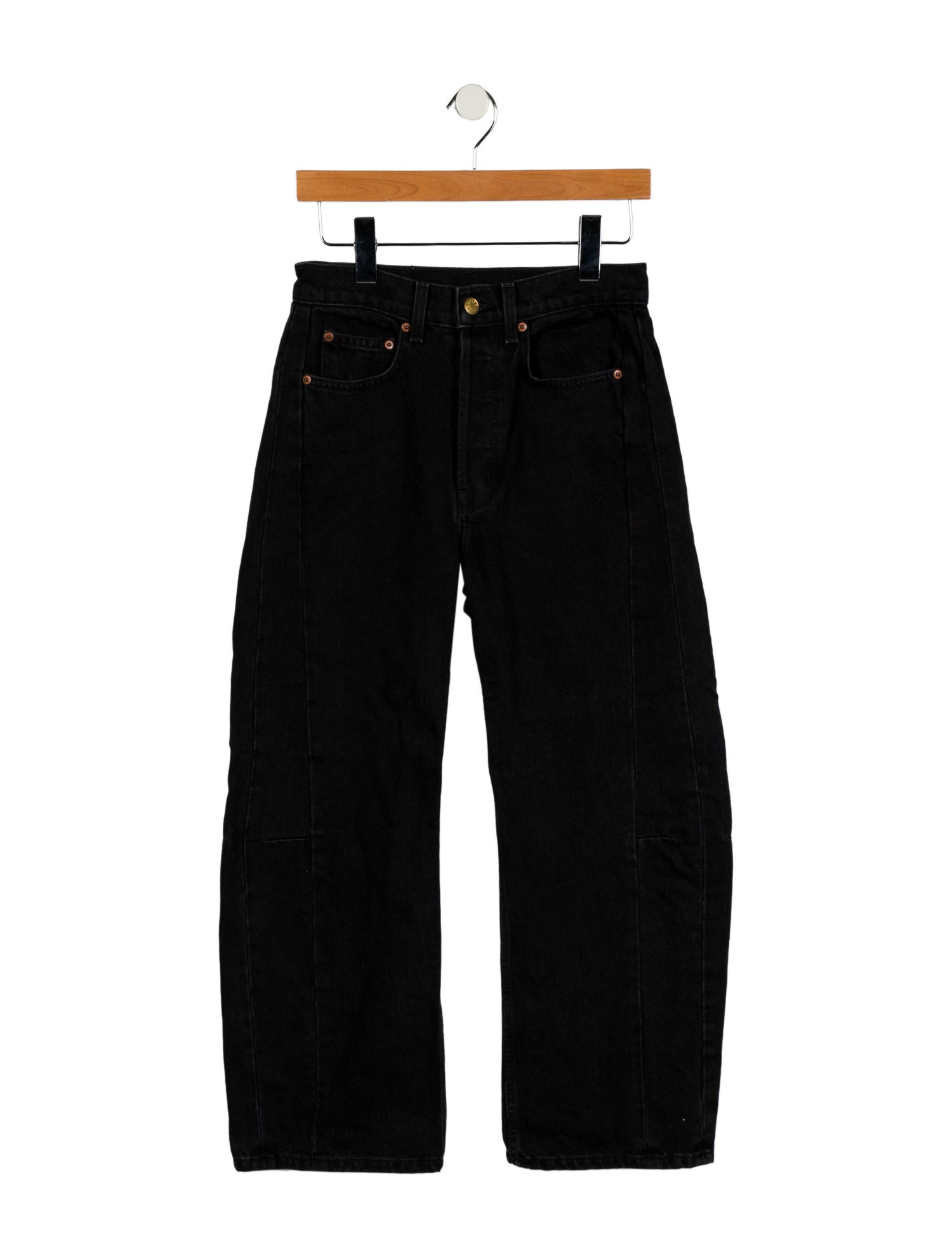 B Sides High-Rise Wide Leg Jeans