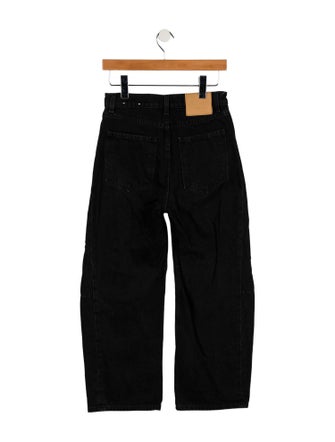 B Sides High-Rise Wide Leg Jeans
