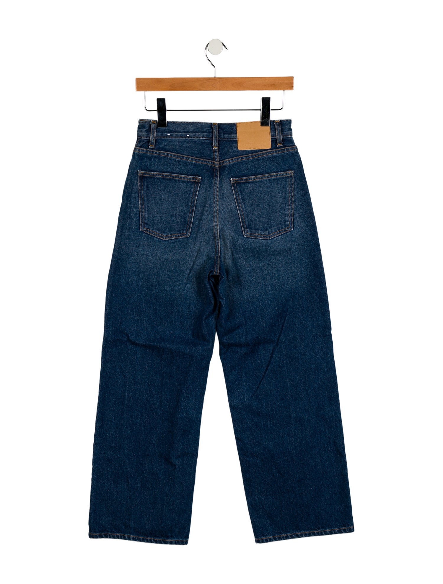 B Sides High-Rise Wide Leg Jeans