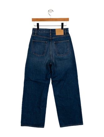 B Sides High-Rise Wide Leg Jeans