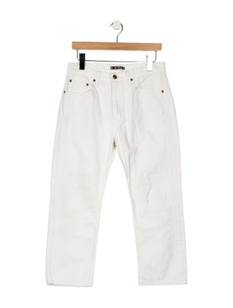 B Sides Mid-Rise Straight Leg Jeans