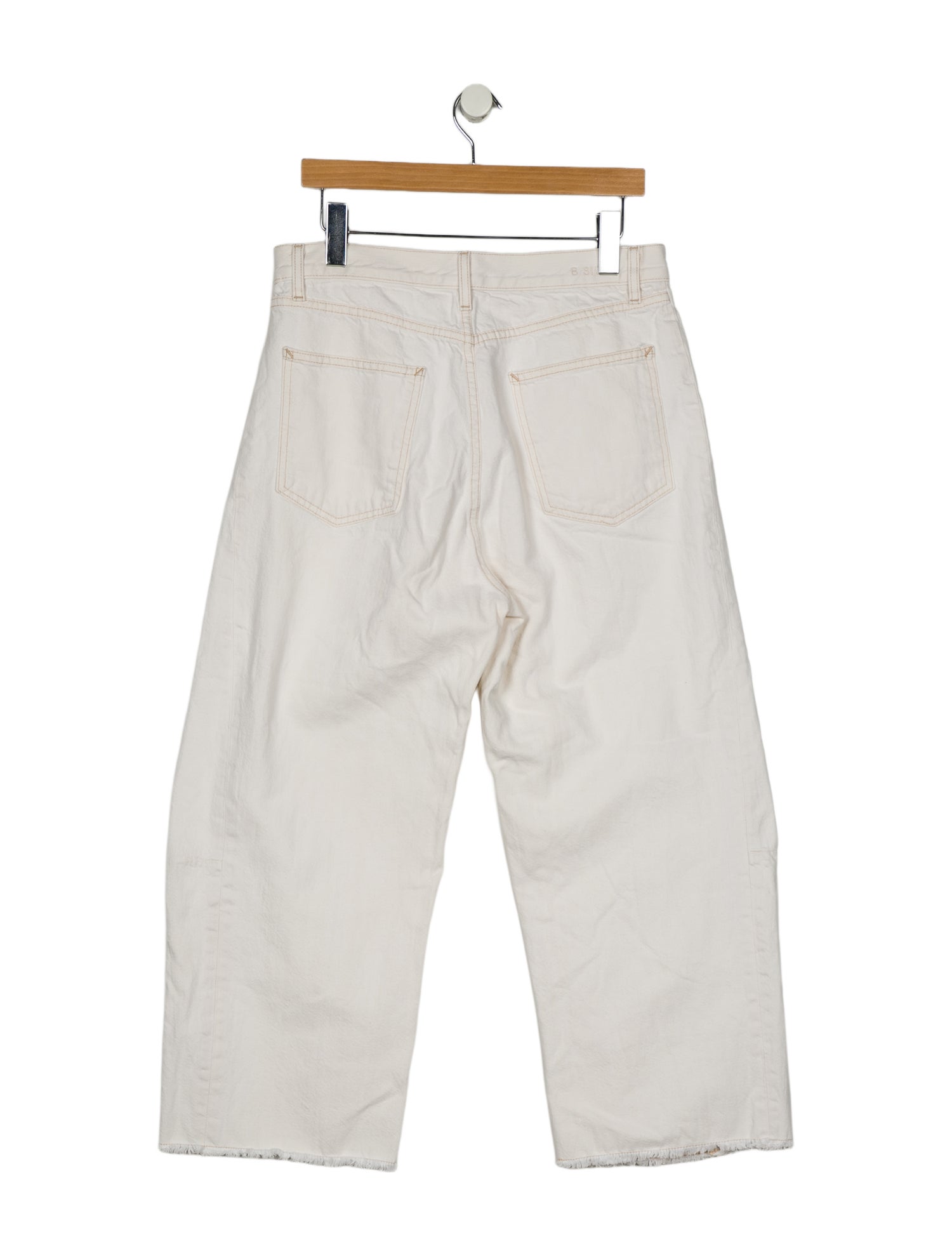 B Sides High-Rise Wide Leg Jeans