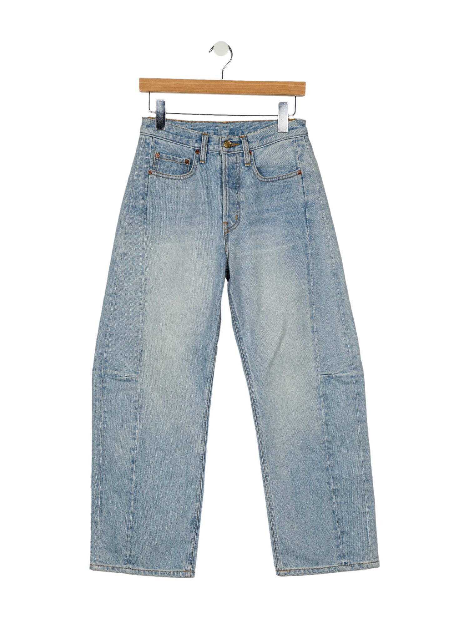 B Sides High-Rise Wide Leg Jeans