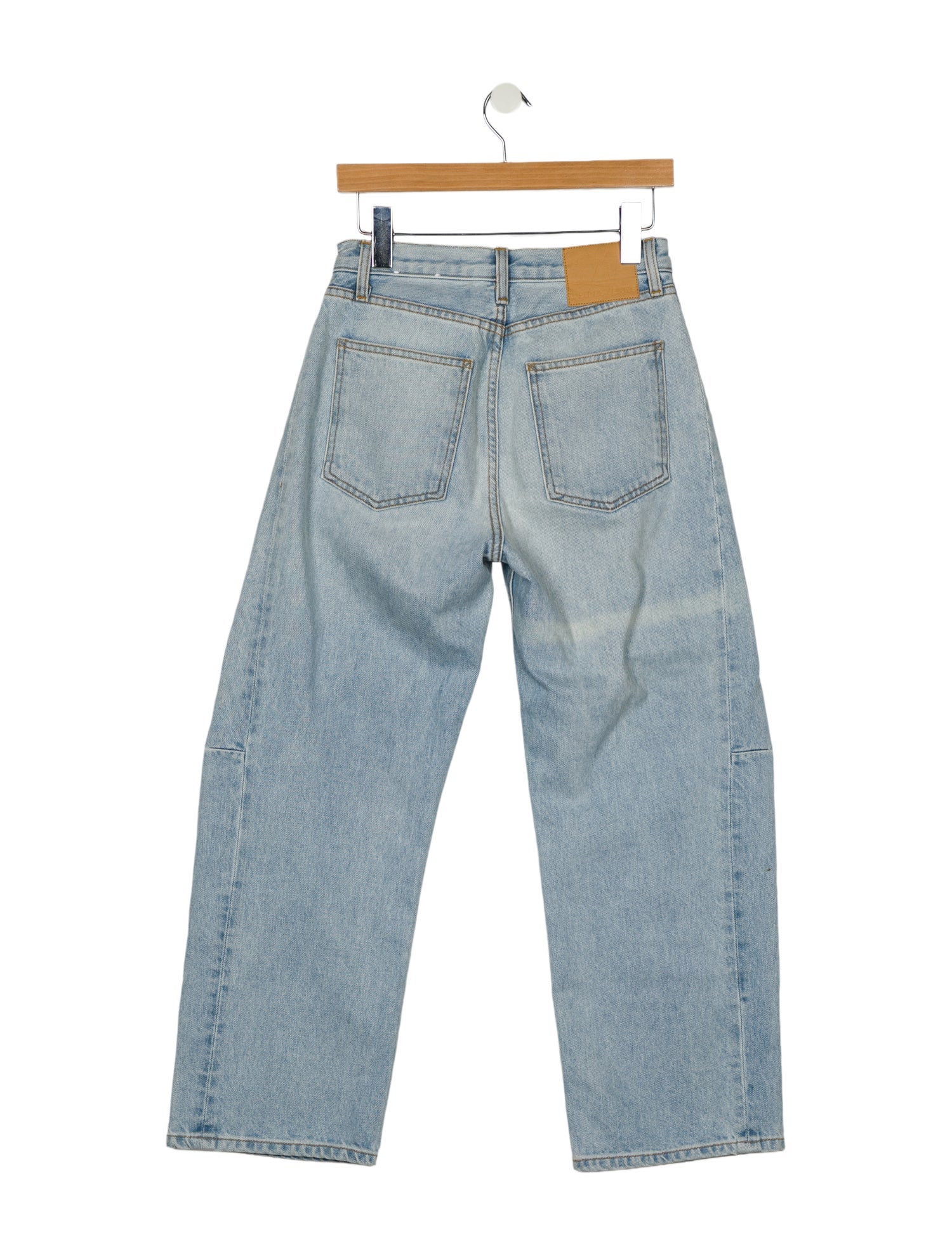 B Sides High-Rise Wide Leg Jeans