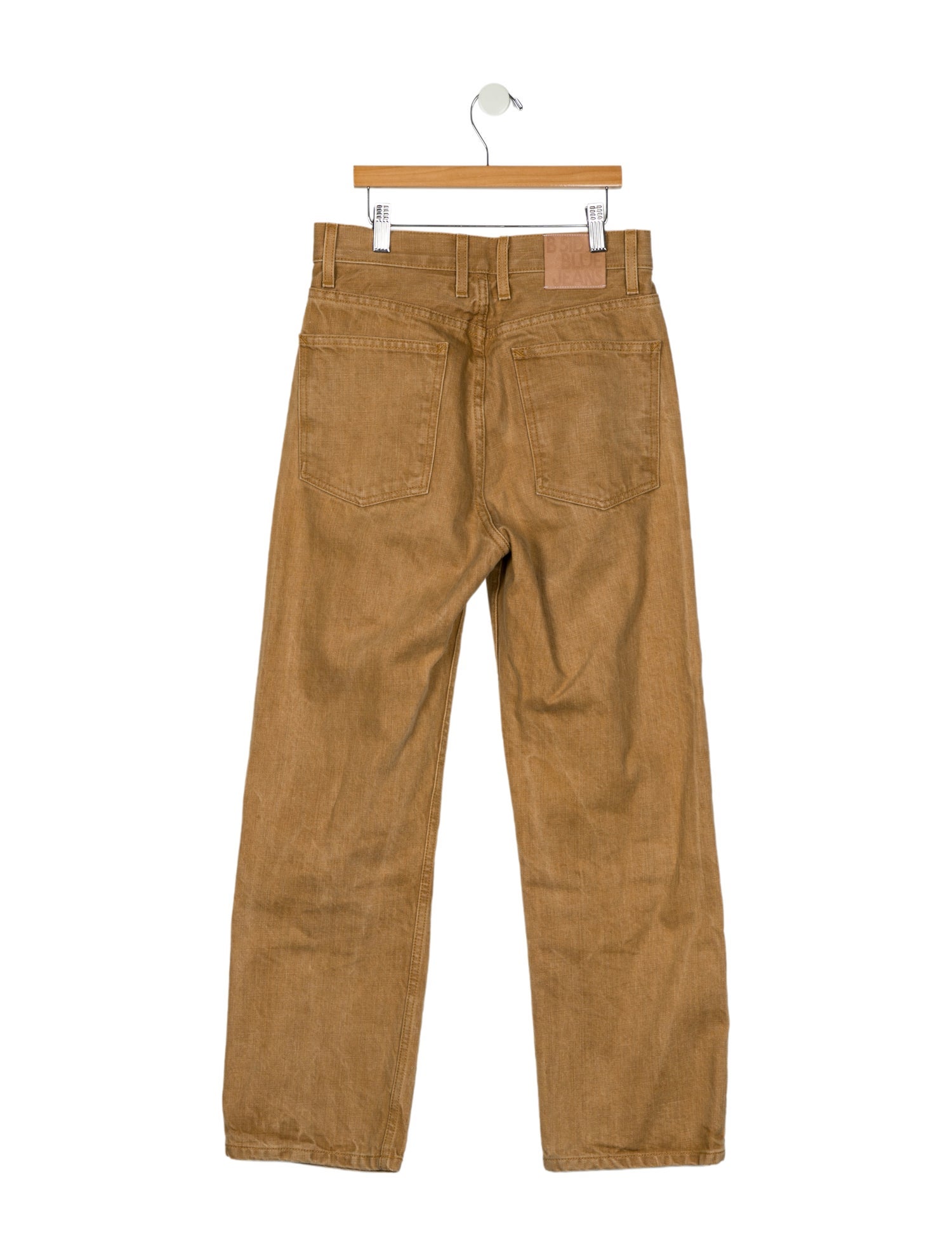 B Sides Mid-Rise Straight Leg Jeans