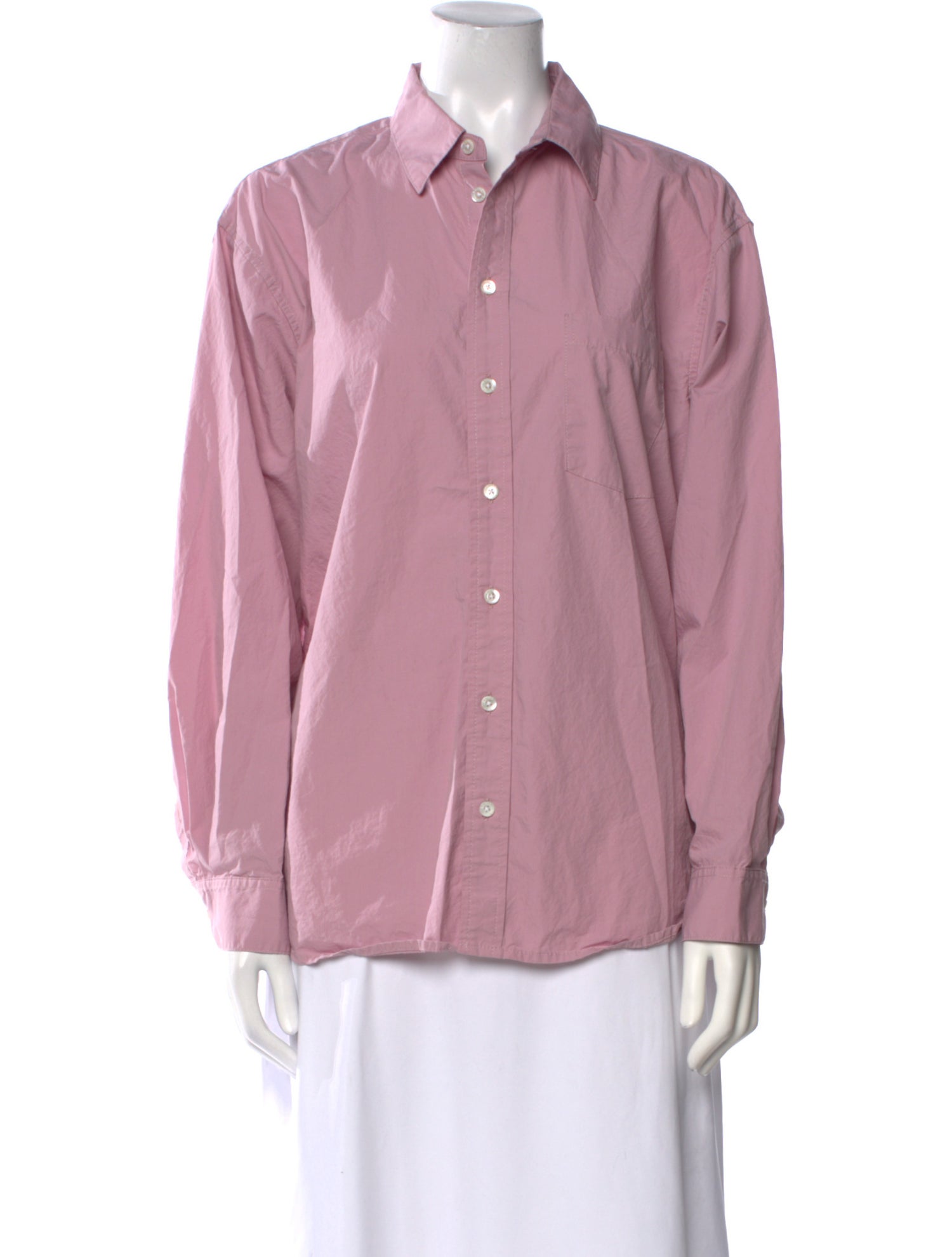 B Sides Long Sleeve Button-Up Top
