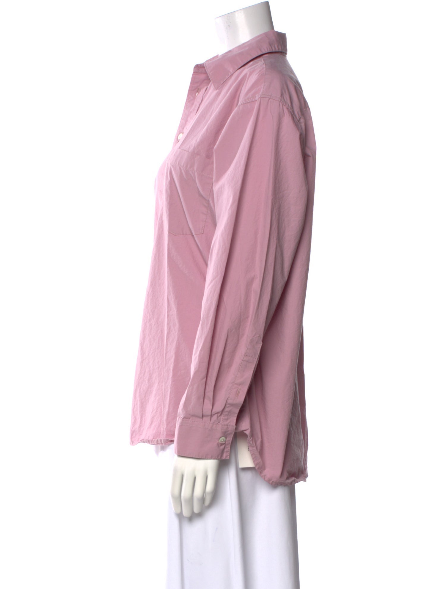 B Sides Long Sleeve Button-Up Top