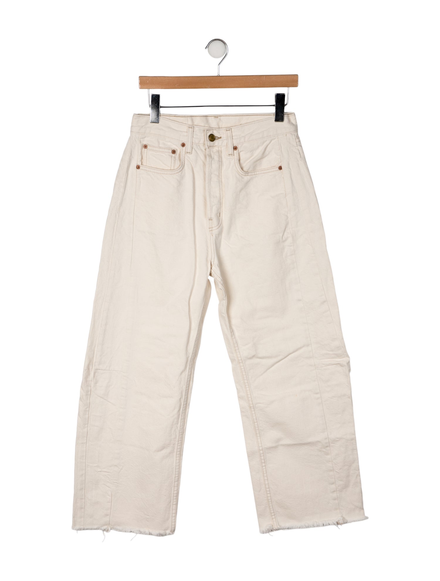 B Sides High-Rise Wide Leg Jeans