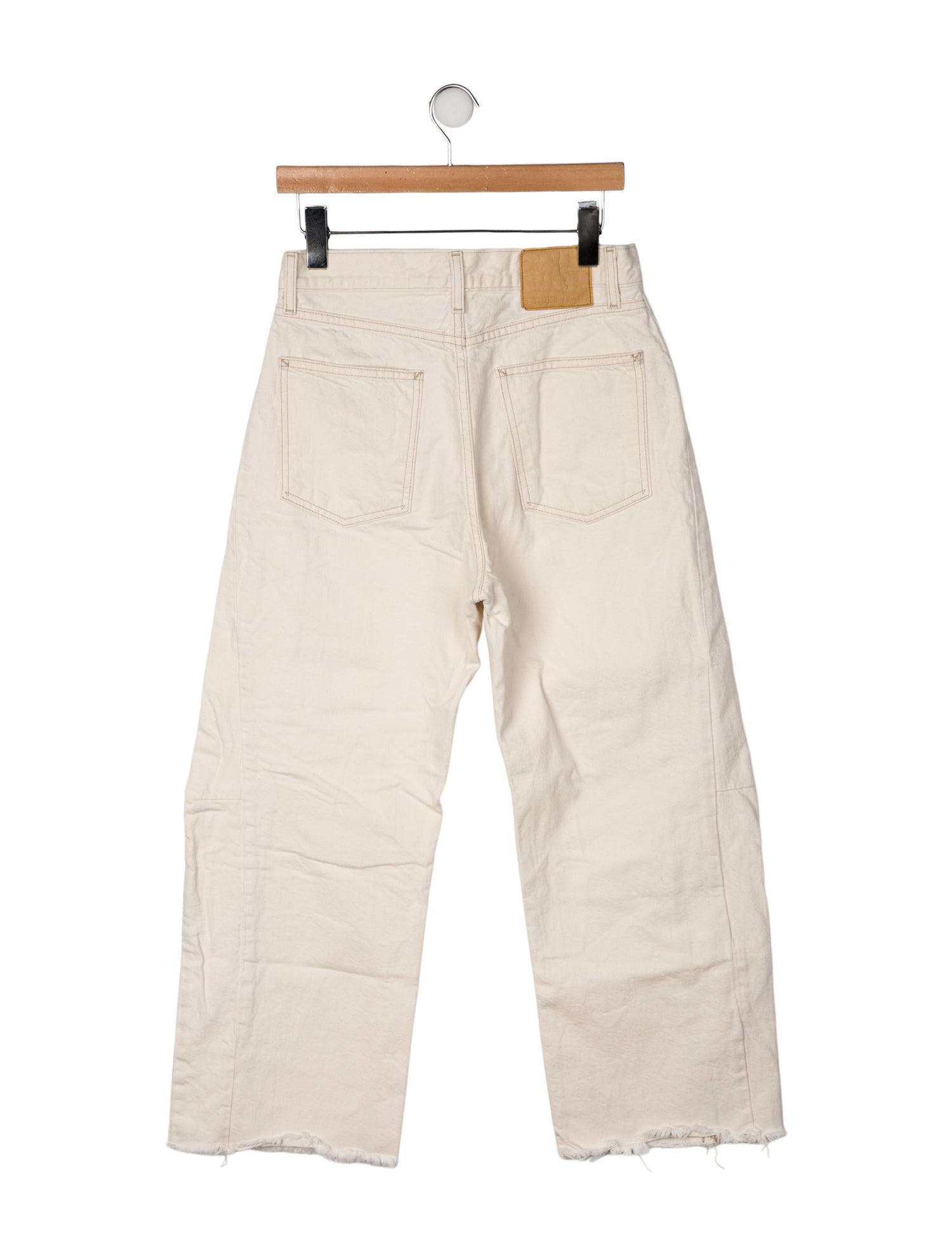 B Sides High-Rise Wide Leg Jeans