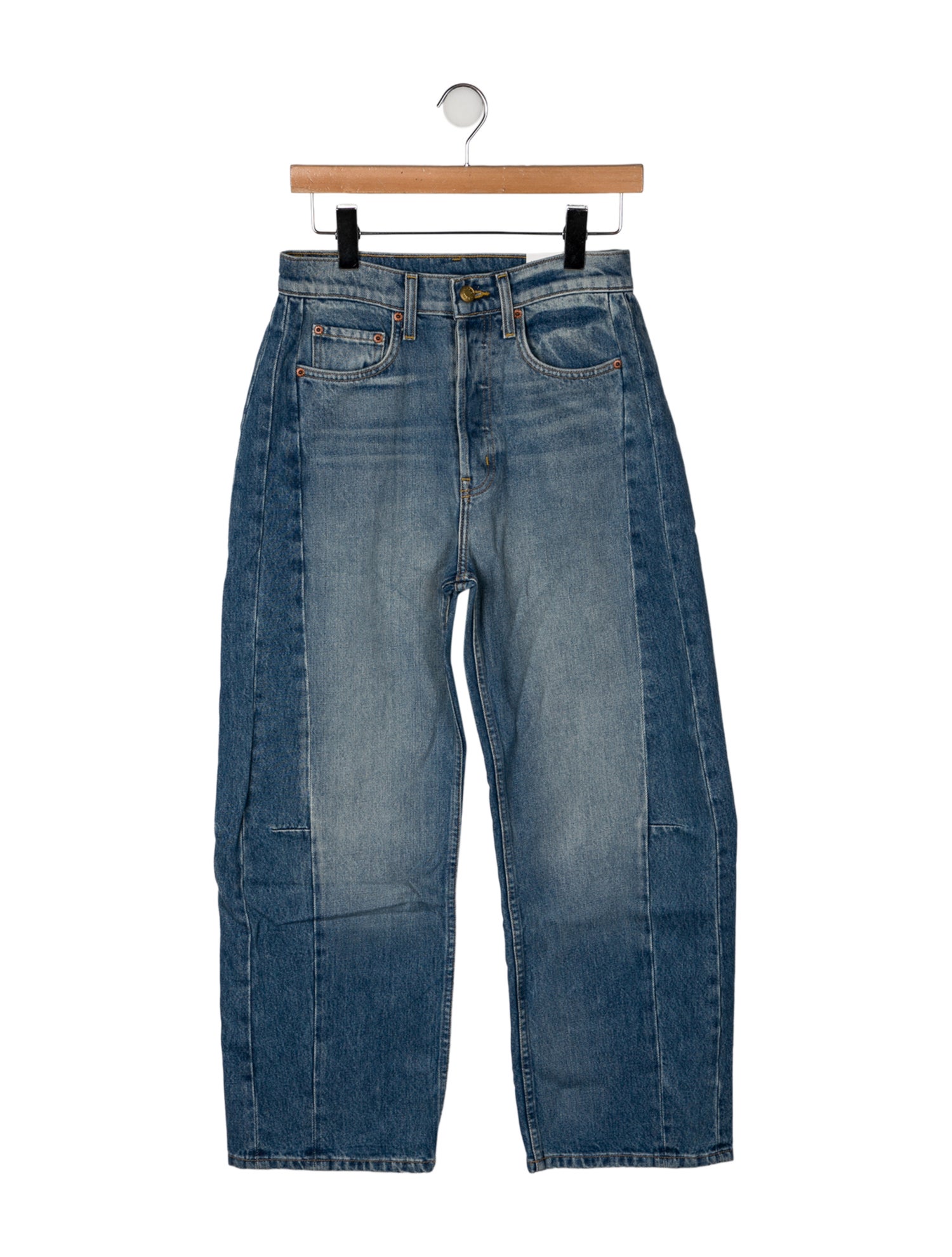 B Sides High-Rise Wide Leg Jeans w/ Tags