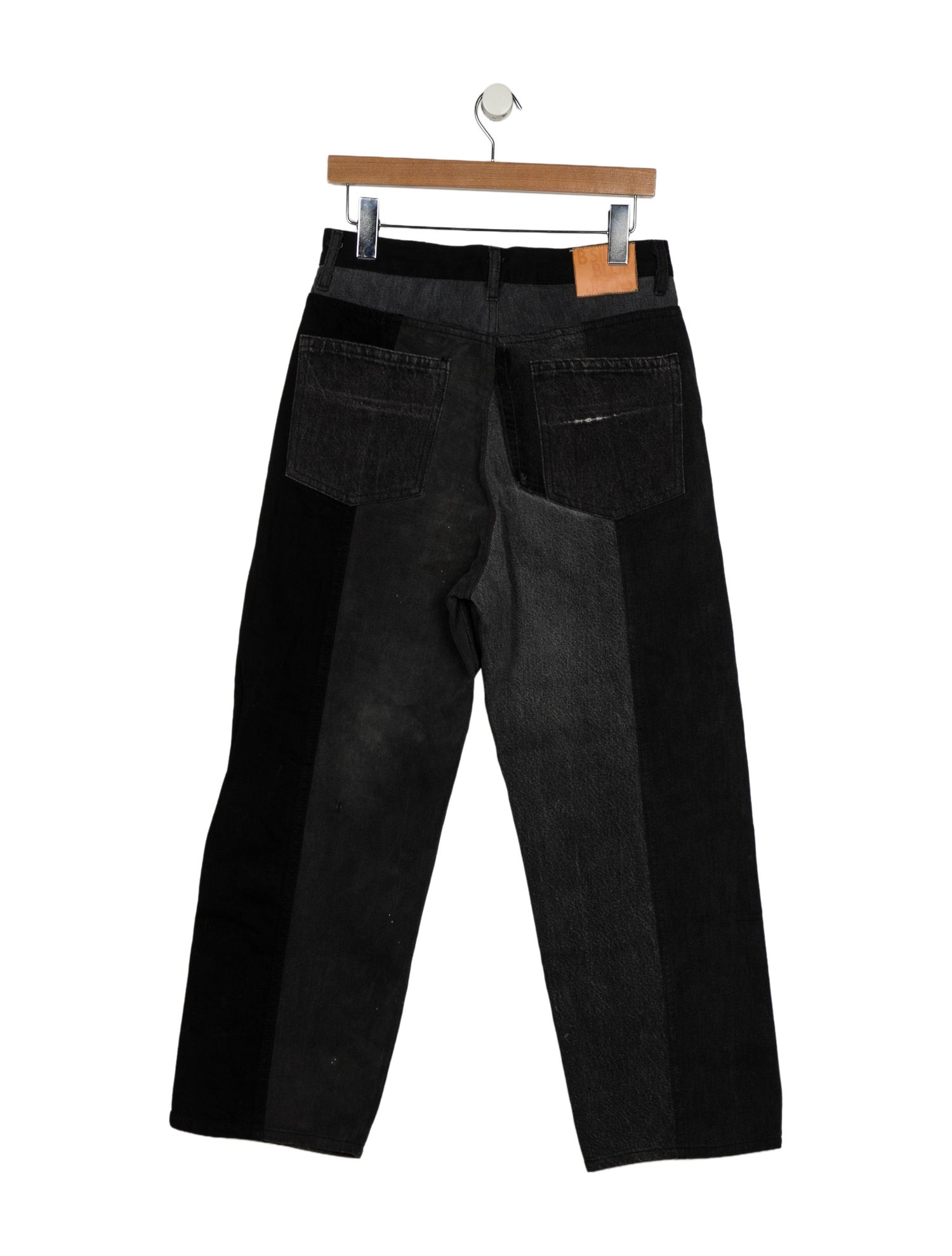 B Sides High-Rise Wide Leg Jeans