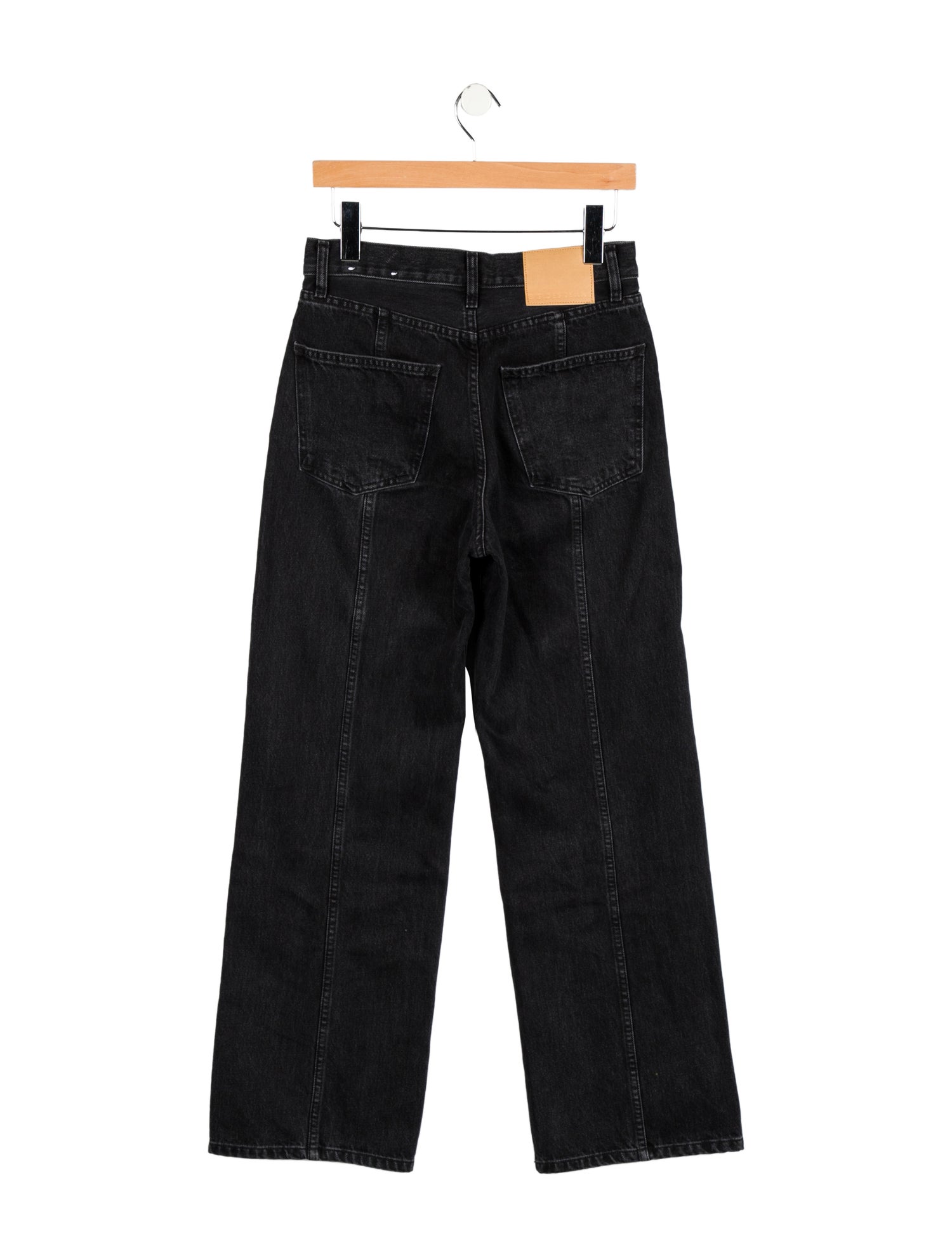 B Sides High-Rise Wide Leg Jeans