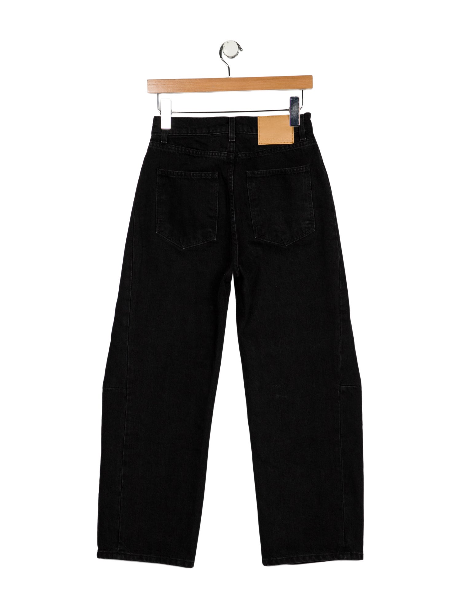 B Sides High-Rise Wide Leg Jeans
