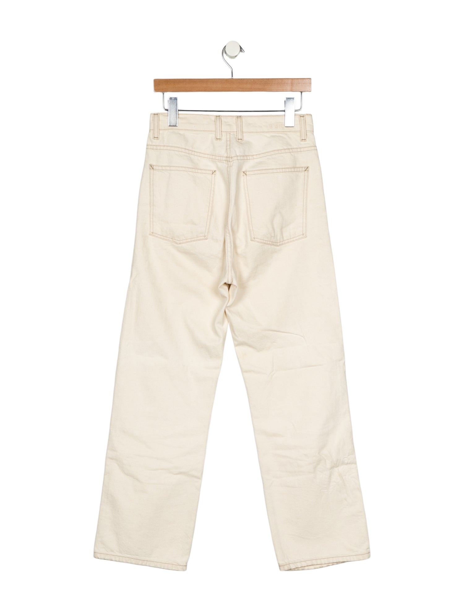 B Sides High-Rise Wide Leg Jeans