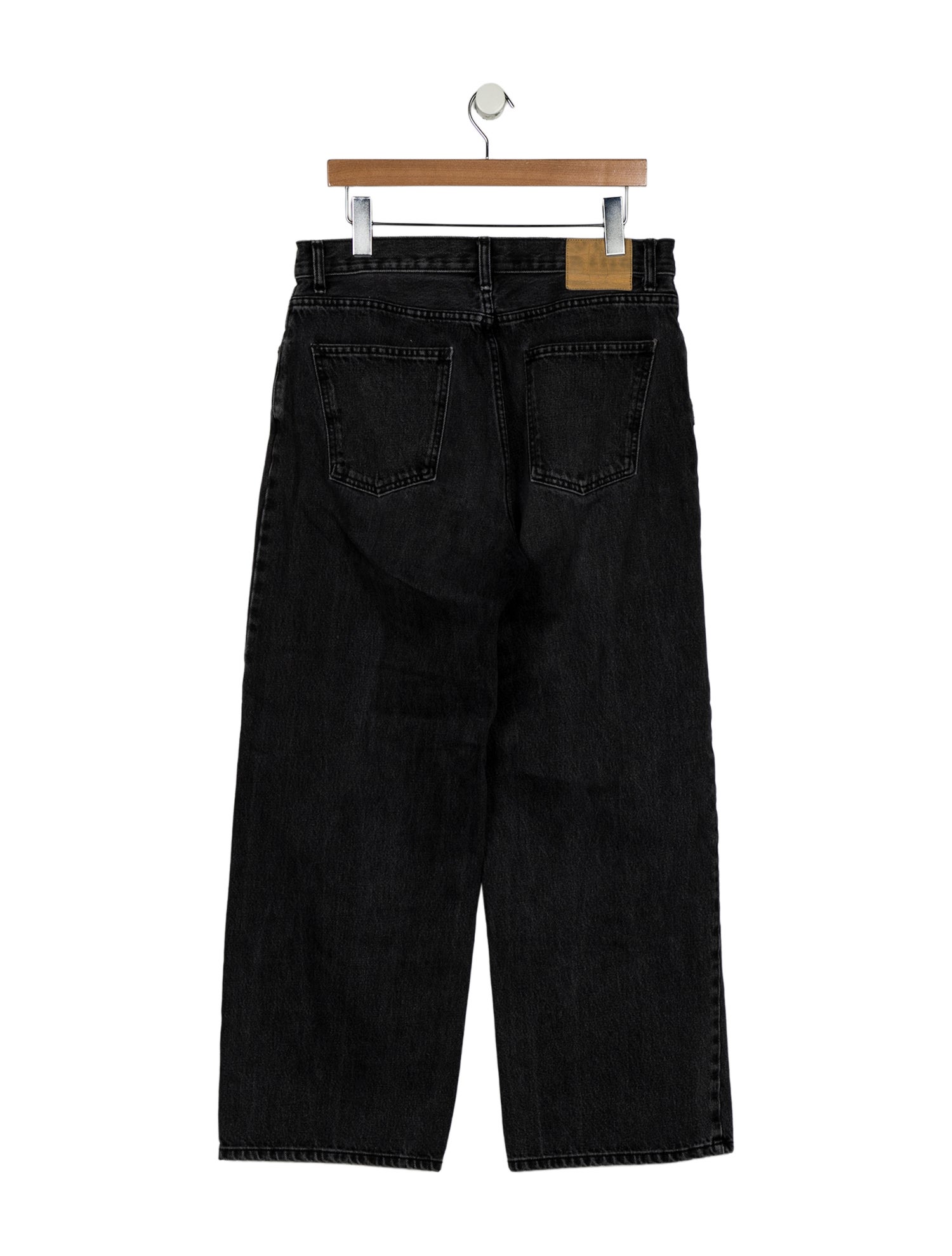 B Sides High-Rise Wide Leg Jeans