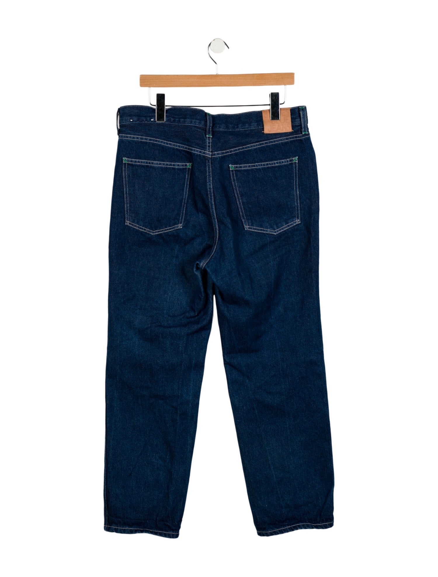 B Sides High-Rise Straight Leg Jeans