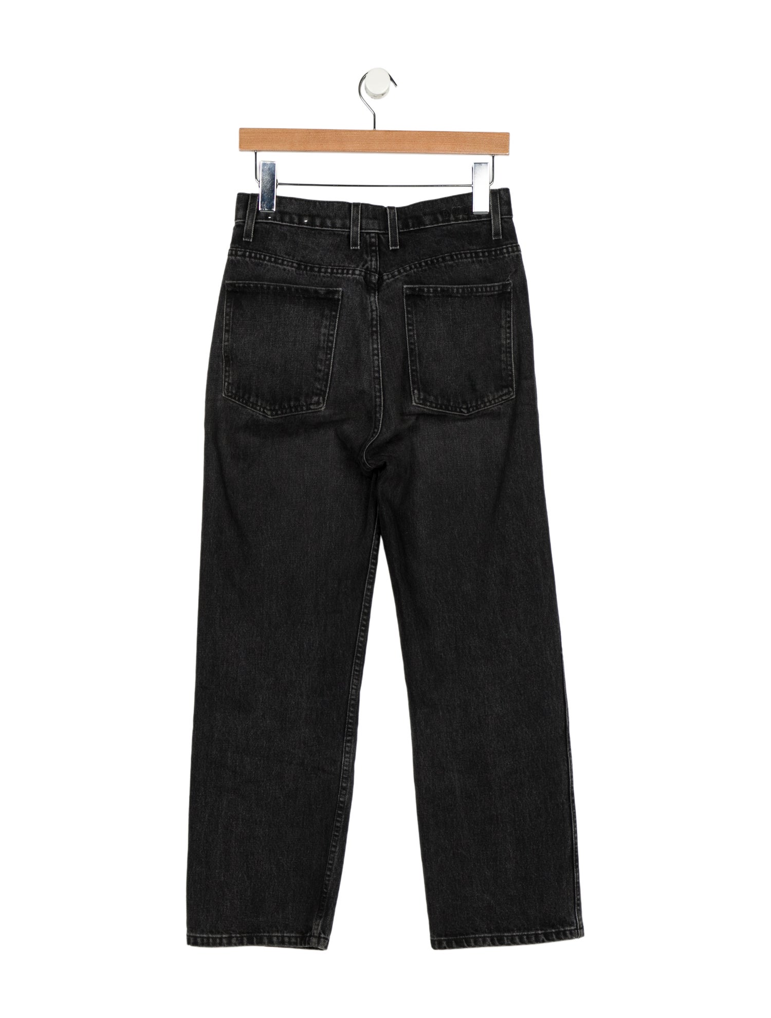 B Sides High-Rise Straight Leg Jeans