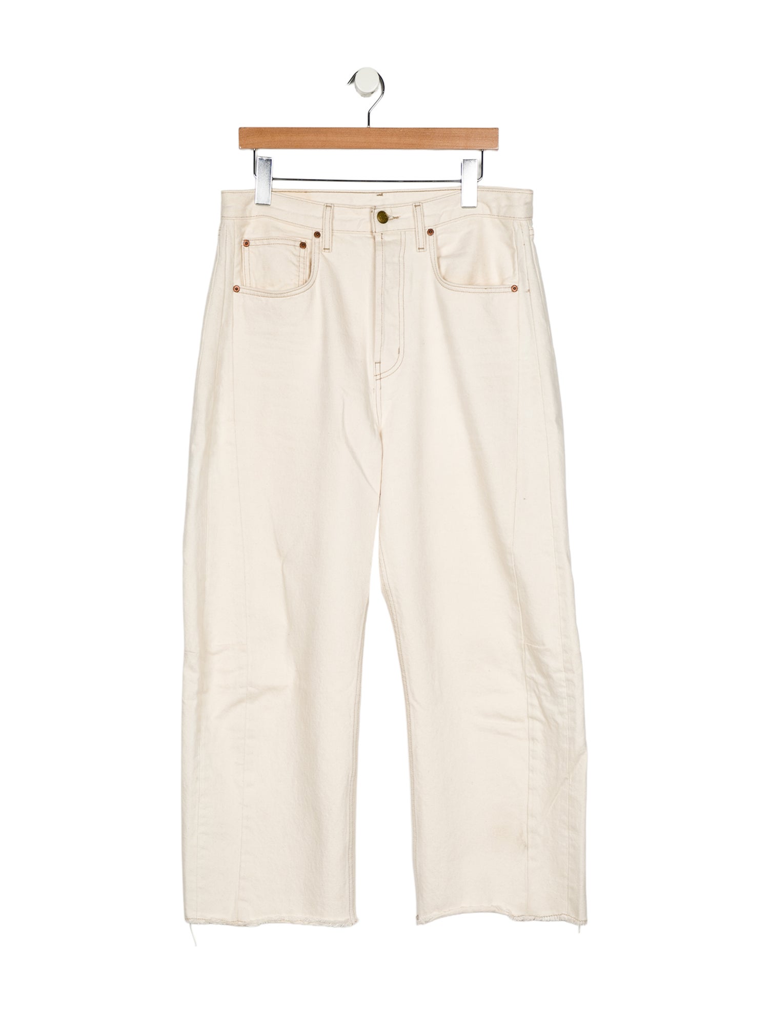 B Sides High-Rise Wide Leg Jeans