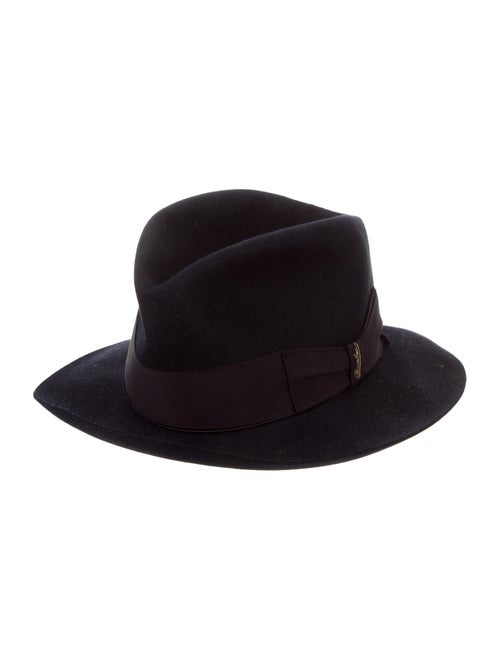 Borsalino Wide Fedora Hat