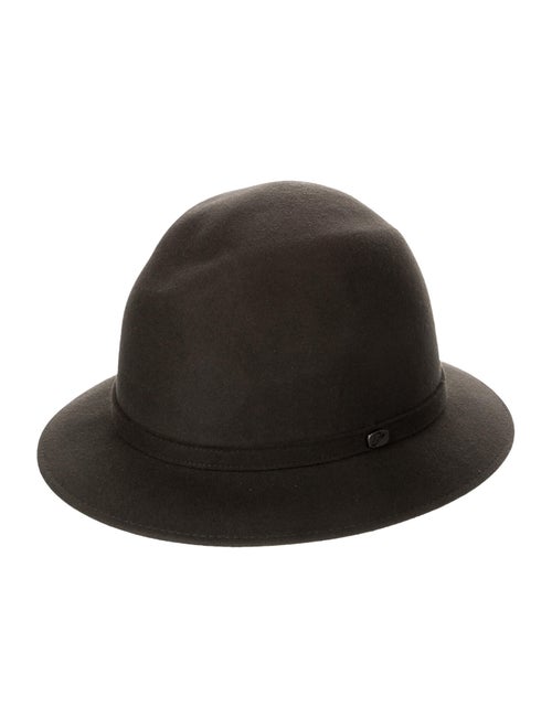 Borsalino Fur Felt Fedora hat Grey