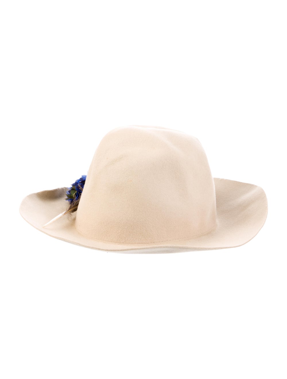 Borsalino Wide Brim Fedora Hat - image 1