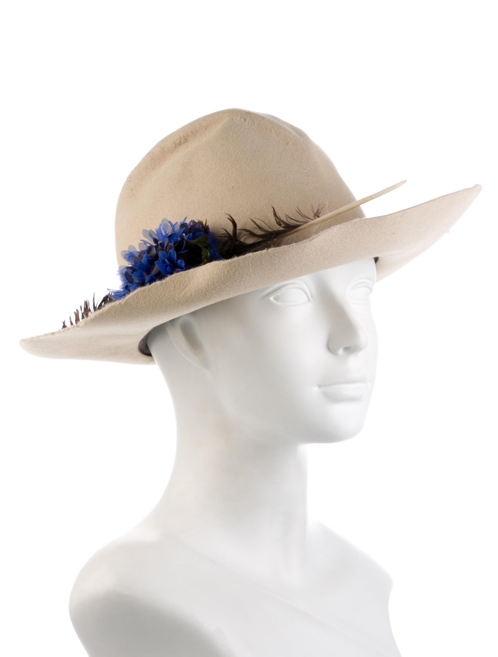 Borsalino Wide Brim Fedora Hat - image 3
