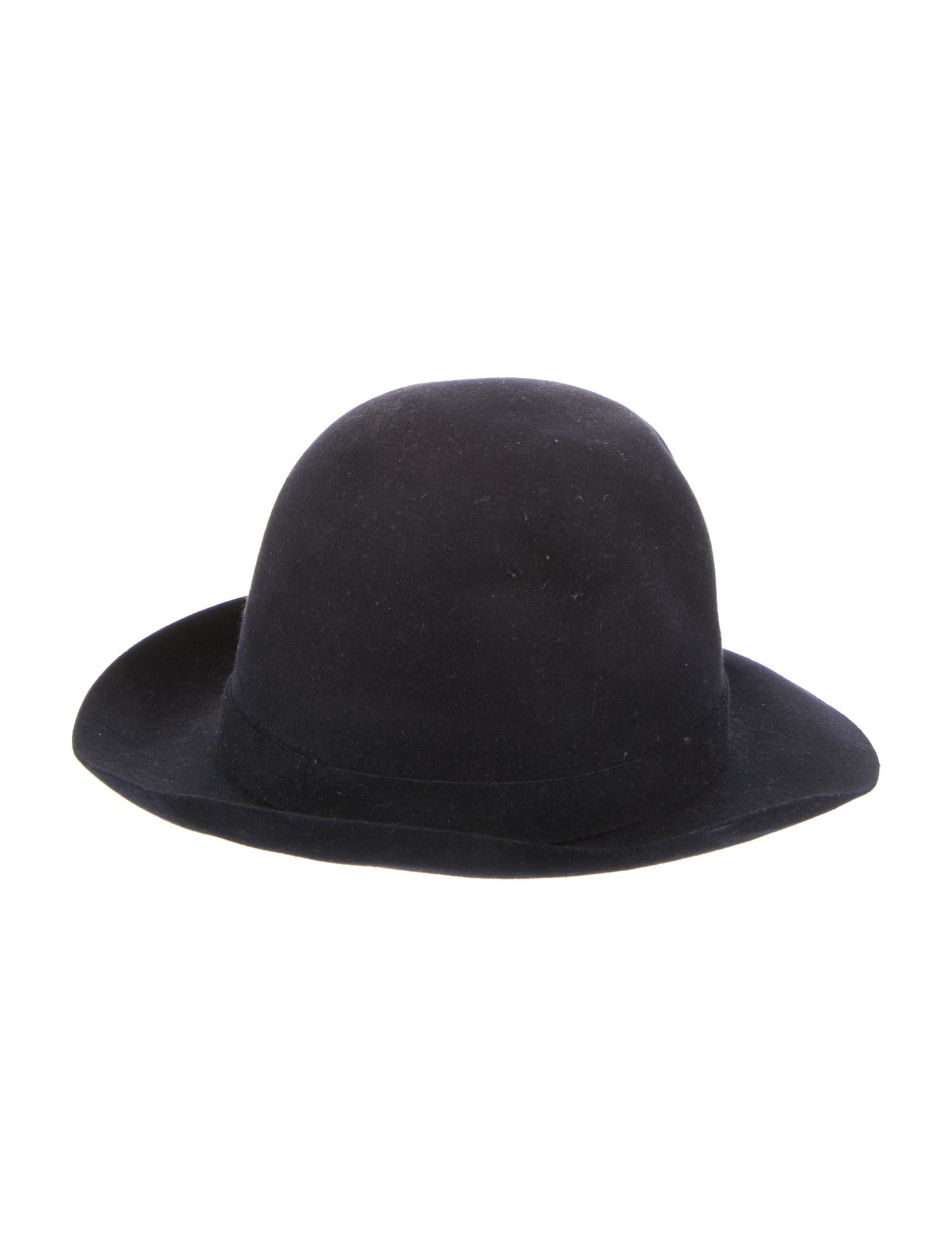 Borsalino Wool Hat W/Feather accent