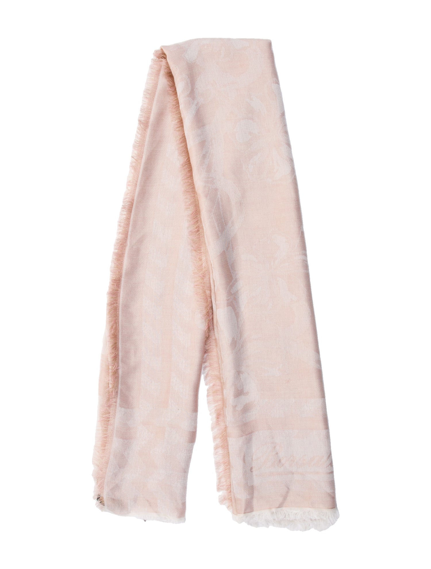 Borsalino Wool Printed Scarf