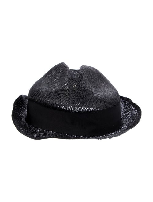 Borsalino Staw Fedora Hat