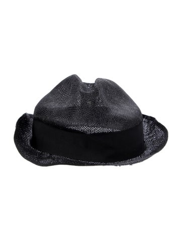 Borsalino Hats Staw Fedora Hat
