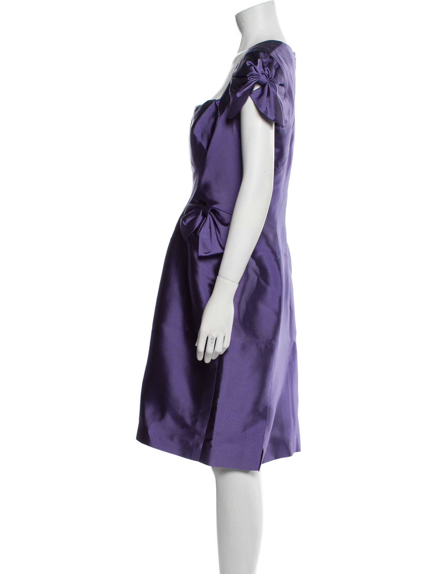 Bellville Sassoon Lorcan Mullany for Neiman Marcus Silk Knee-Length Dress