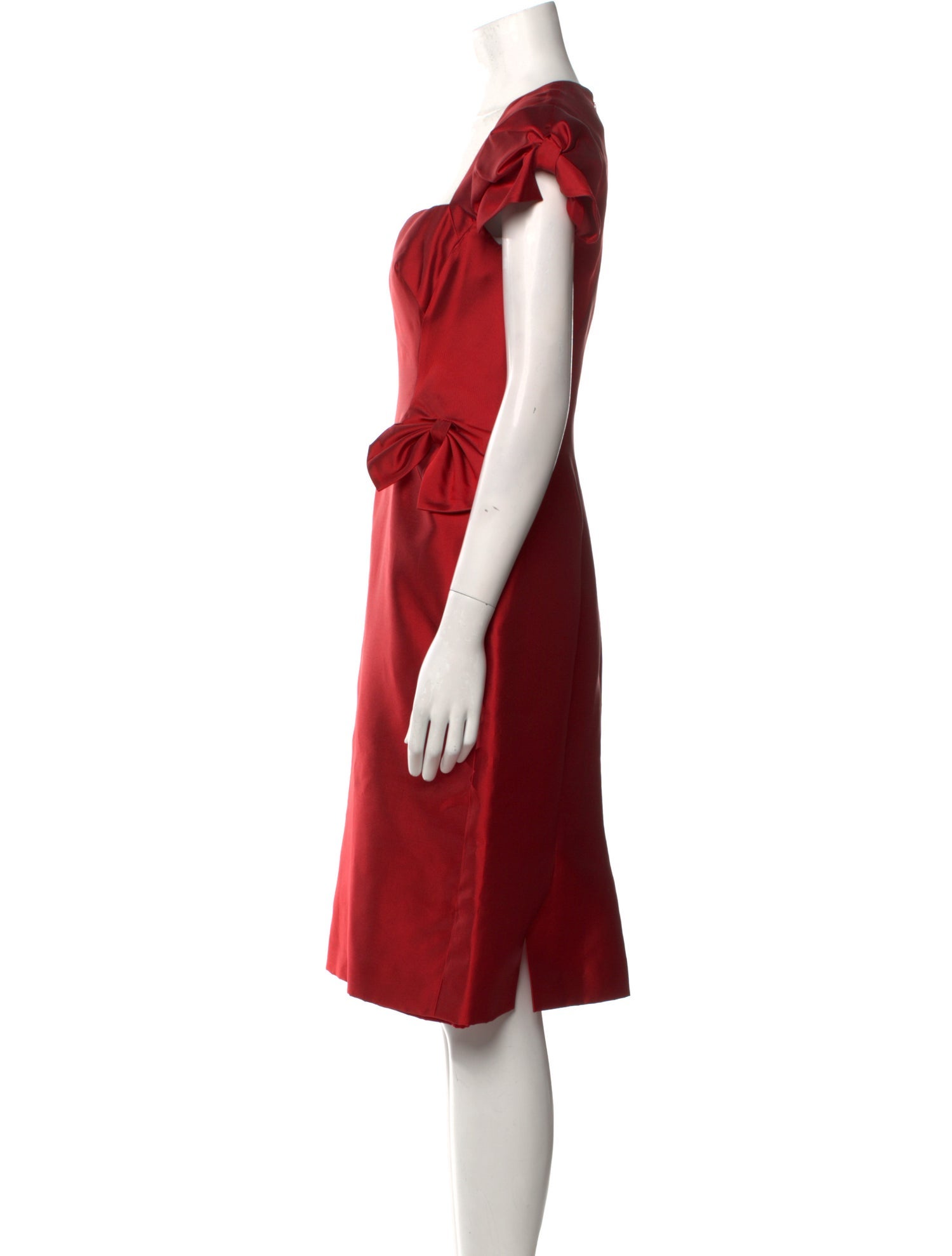 Bellville Sassoon Lorcan Mullany for Neiman Marcus Silk Knee-Length Dress