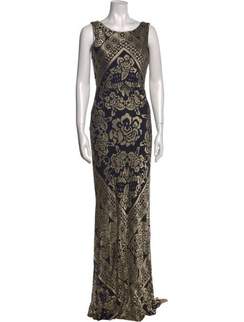 Bellville Sassoon Lorcan Mullany for Neiman Marcus Printed Long Dress