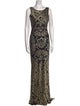Bellville Sassoon Lorcan Mullany for Neiman Marcus Printed Long Dress
