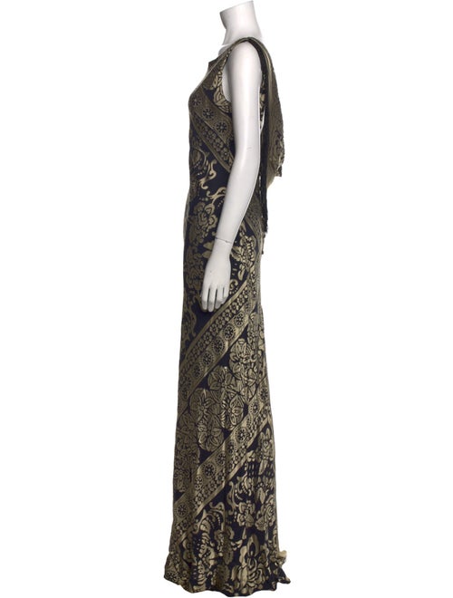 Bellville Sassoon Lorcan Mullany for Neiman Marcus Printed Long Dress