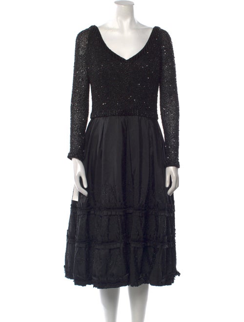 Bellville Sassoon Lorcan Mullany for Neiman Marcus Linen Midi Length Dress